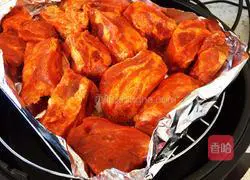 Illustration of grilled ribs 5