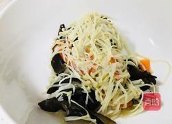 凉拌木耳金针菇的做法图解6