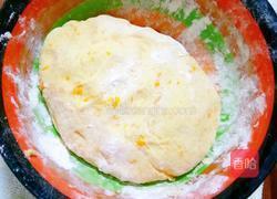 南瓜紫薯包的做法图解2