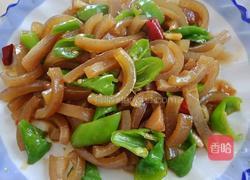 肉皮尖椒的做法图解6