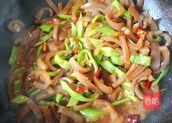 肉皮尖椒的做法图解5