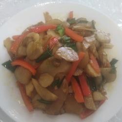 清炒菊芋片(洋姜）的做法[图]