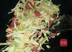 炒冷面的做法图解5