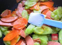 黄瓜火腿的做法图解10