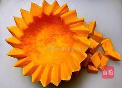 南瓜蒸蛋的做法图解2