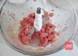 糯米藕泥肉丸的做法图解2