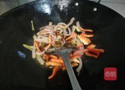 炒鱿鱼三丝的做法图解5