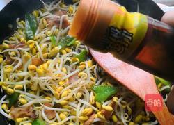 豆芽炒肉的做法图解8