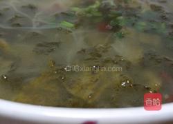 酸菜粉丝汤的做法图解5