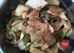 腊肉炒地瓜的做法图解5