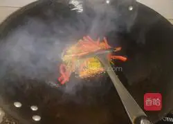 Illustration of how to make cold shredded fish 8