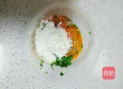 芹菜叶鸡蛋饼的做法图解4