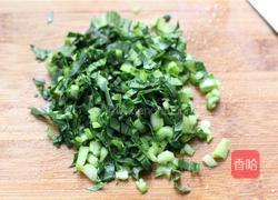 青菜肉沫粥的做法图解3