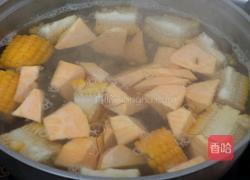 玉米红薯粥的做法图解4