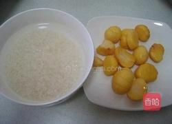 栗子粥的做法图解1