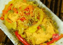 熏三文鱼炒蔬菜的做法图解13