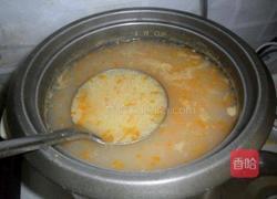 胡萝卜小米粥的做法图解4
