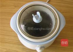 黑米红豆苹果粥的做法图解3