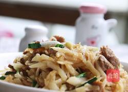  孜然肉片萝卜丝的做法图解12