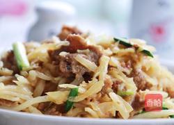  孜然肉片萝卜丝的做法图解13