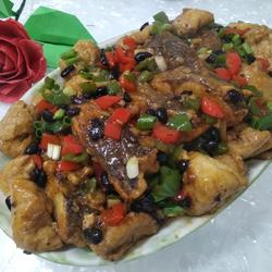 豆豉酱汁红烧草鱼块的做法[图]