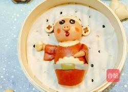财神造型可爱小猪的做法图解30
