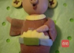 财神造型可爱小猪的做法图解26