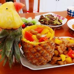 菠萝咕噜肉的做法[图]
