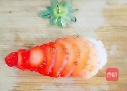 酸甜草莓米糊的做法图解2