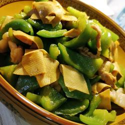 大辣椒干豆腐炒肉的做法[图]