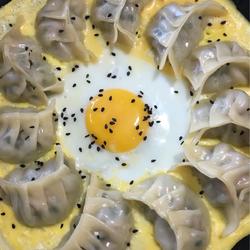 荷包蛋煎饺的做法[图]