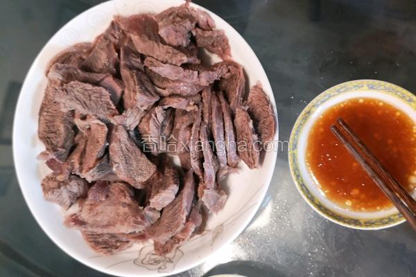 白灼牛腱子 聪家菜谱