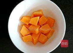 南瓜鸡肉面线 (宝宝辅食)的做法图解1