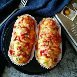海苔肉松面包的做法[图]