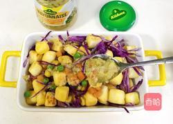 馒头蔬菜什锦沙拉的做法图解12