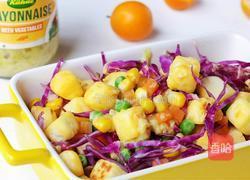 馒头蔬菜什锦沙拉的做法图解14