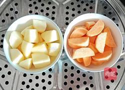 番薯苹果泥 (宝宝辅食）的做法图解3