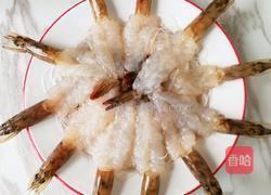 蒜蓉粉丝蒸虾的做法图解4