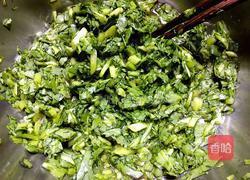 茼蒿丸子的做法图解4