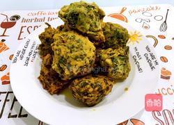 茼蒿丸子的做法图解7