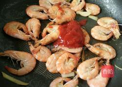 茄汁大虾的做法图解5