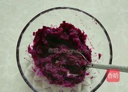 南瓜紫薯馒头的做法图解3