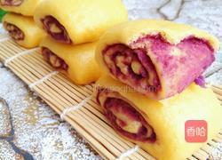 南瓜紫薯馒头的做法图解8