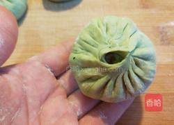 新文美食 菠菜酱肉包子的做法图解19