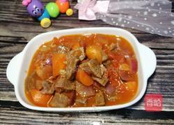 ＃河北家鄉(xiāng)菜＃番茄燉牛腩的做法圖解18