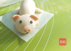 东北福气多多小猪馒头的做法图解16
