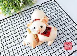 东北福气多多小猪馒头的做法图解20