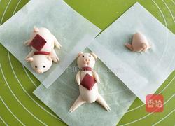 东北福气多多小猪馒头的做法图解29