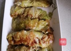 油煎白菜卷的做法图解6
