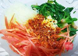 凉拌菠菜粉丝的做法图解7